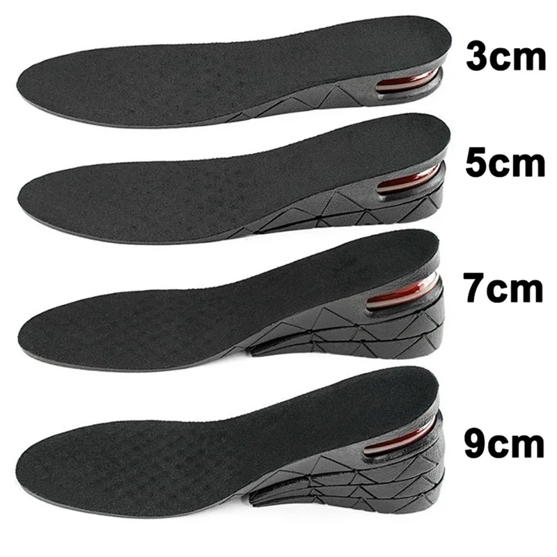 Height Increase Insoles - Adjustable 3-9cm Lifts for Men & Women